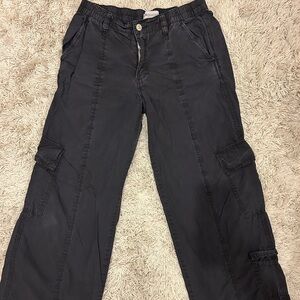 Zara Black Cargo Pants